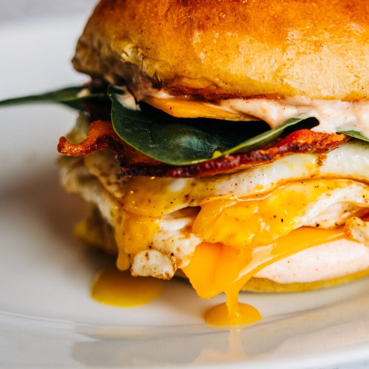 Bangin' Brioche Egg Sandwich