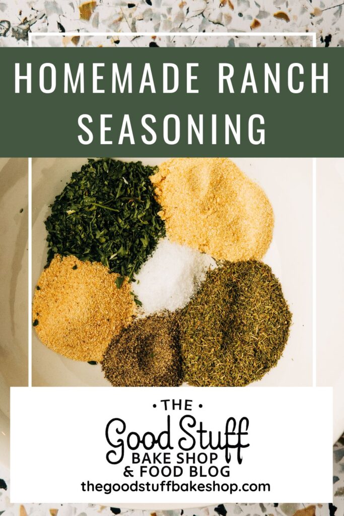 homemade ranch seasoning
