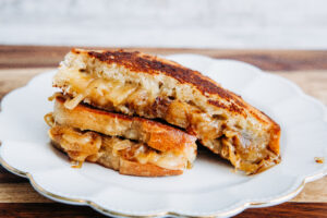Amazing French Onion Grilled Cheese Sandwich