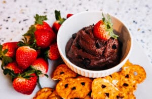 Easy Kid Friendly Black Bean Brownie Batter Dip