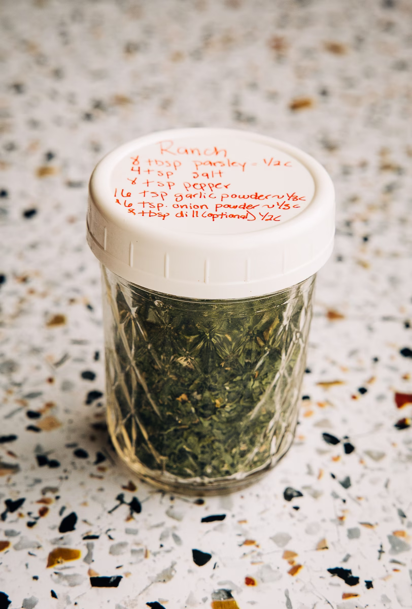homemade ranch seasoning
