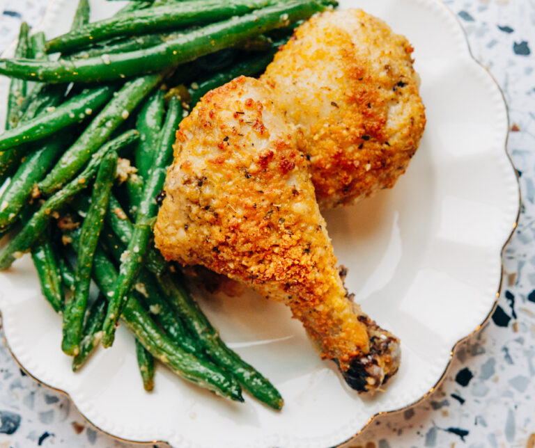 parmesan crusted chicken legs