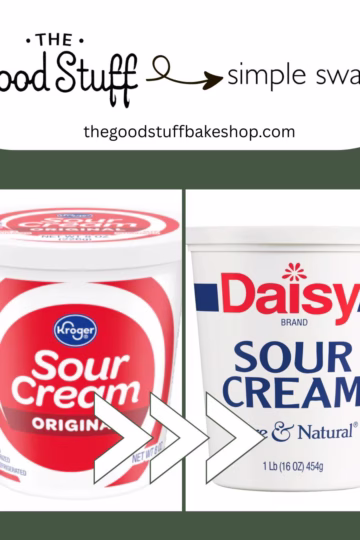 clean sour cream