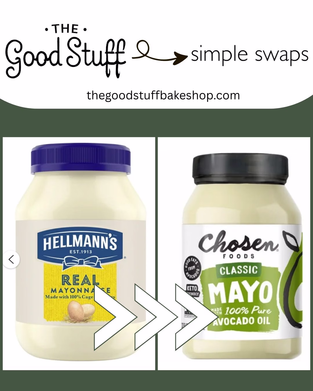 Good Stuff Simple Swap: Conventional Mayo → Homemade or Cleaner Mayonnaise