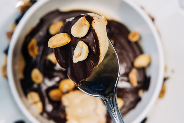 Buckeye Pudding Parfait cottage cheese