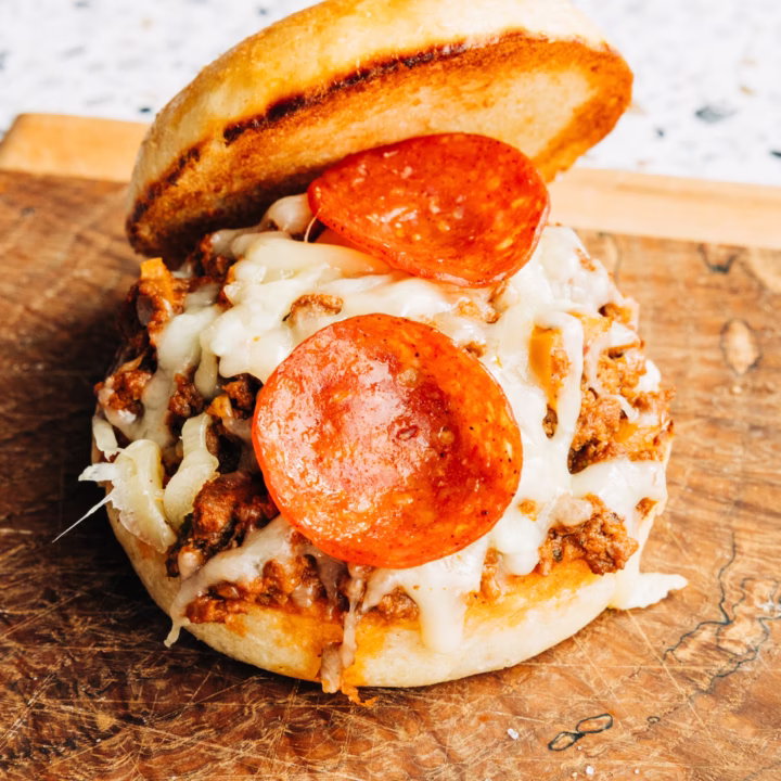 clean ingredient pizza sloppy joes