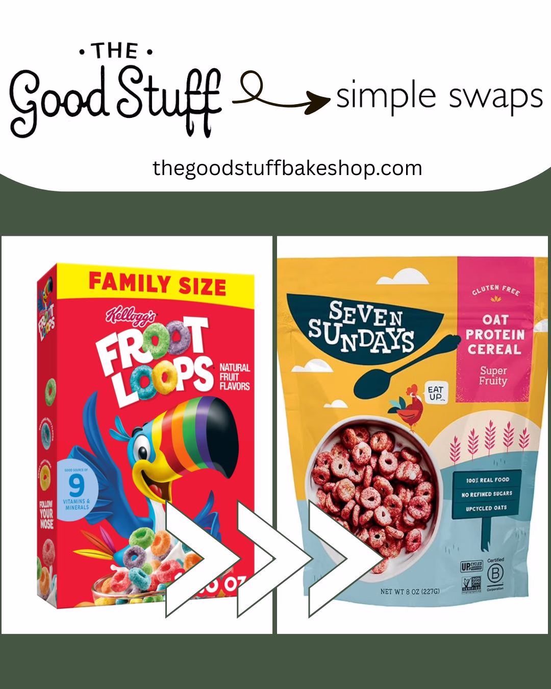 Good Stuff Simple Swap: Cereal Edition!
