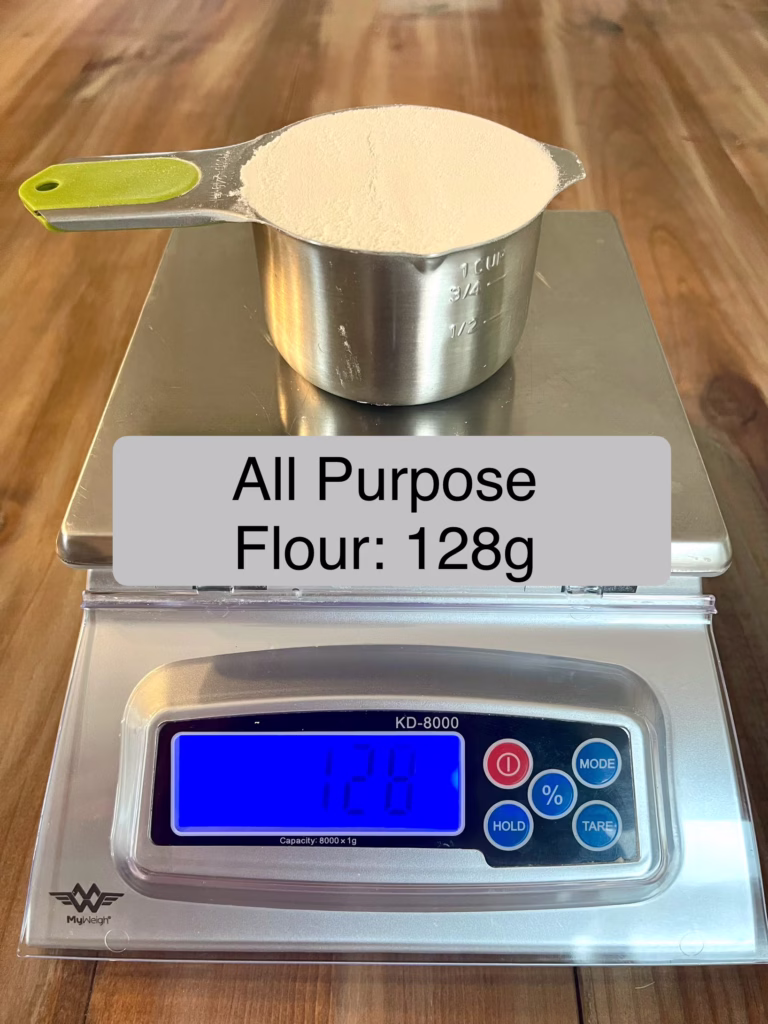 why should i weigh my flour