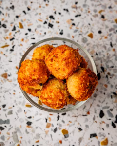 leftover mashed potato bites