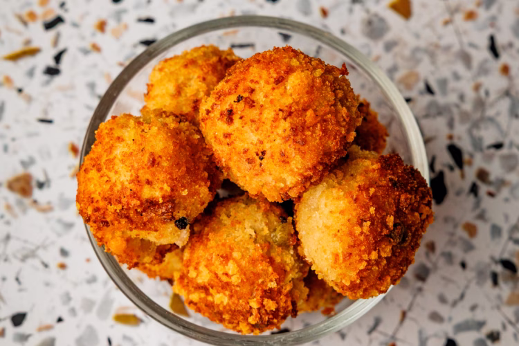 leftover mashed potato bites