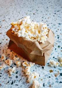 Brown Paper Bag Microwave Popcorn