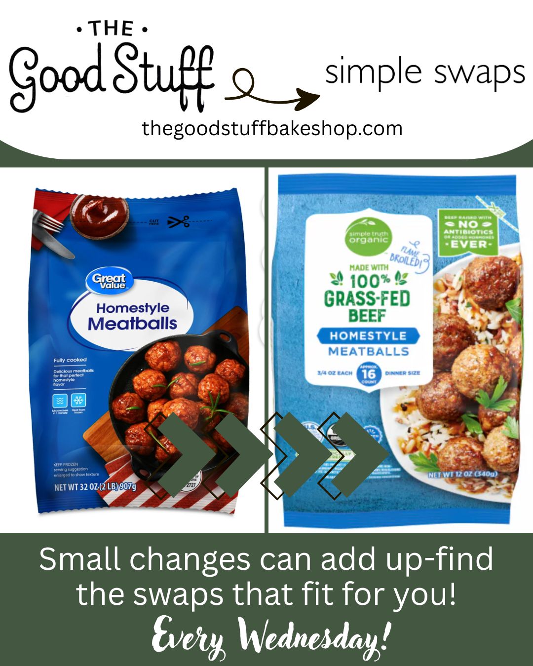 Good Stuff Simple Swap: Cleaner Premade Meatballs