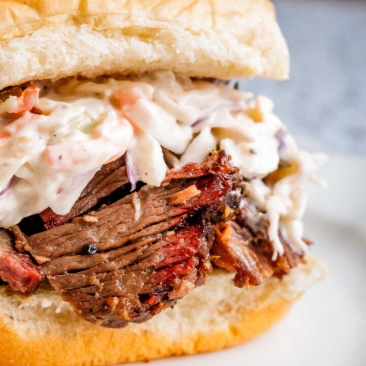 Poor Man's Brisket: Black Peppered Smoked Chuck Roast