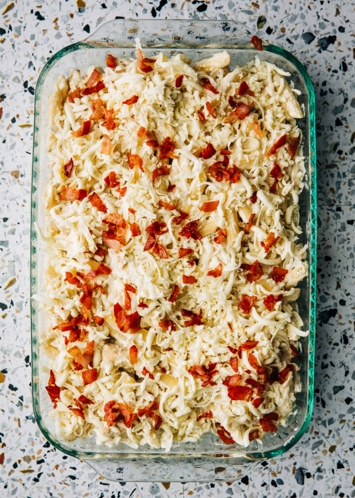 chicken bacon ranch casserole