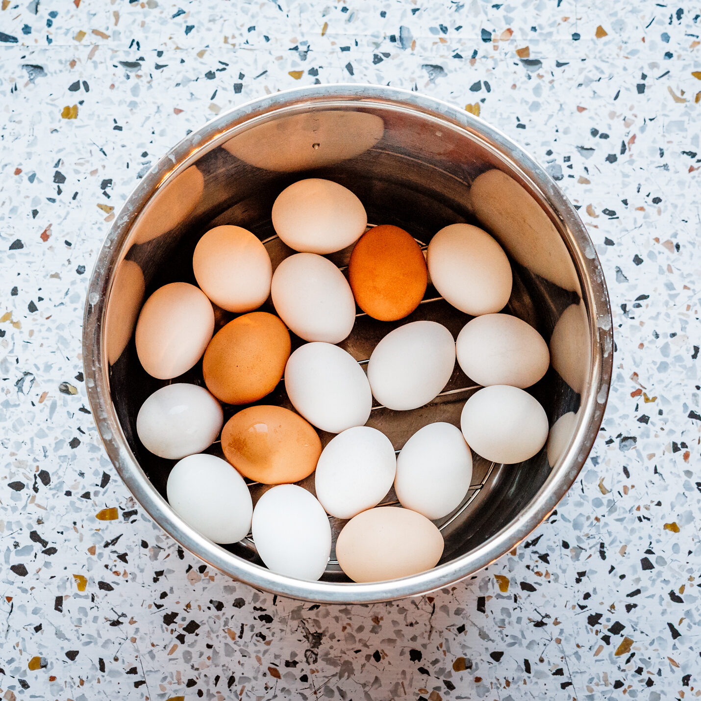 instant pot hard boiled eggs