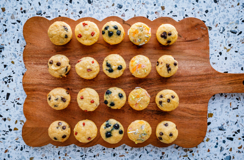 greek yogurt mini muffins