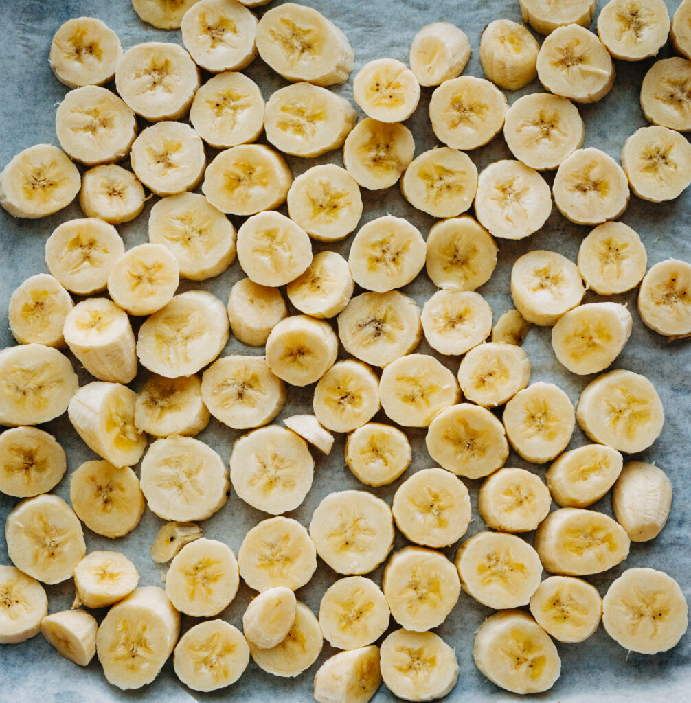 peanut butter banana bark