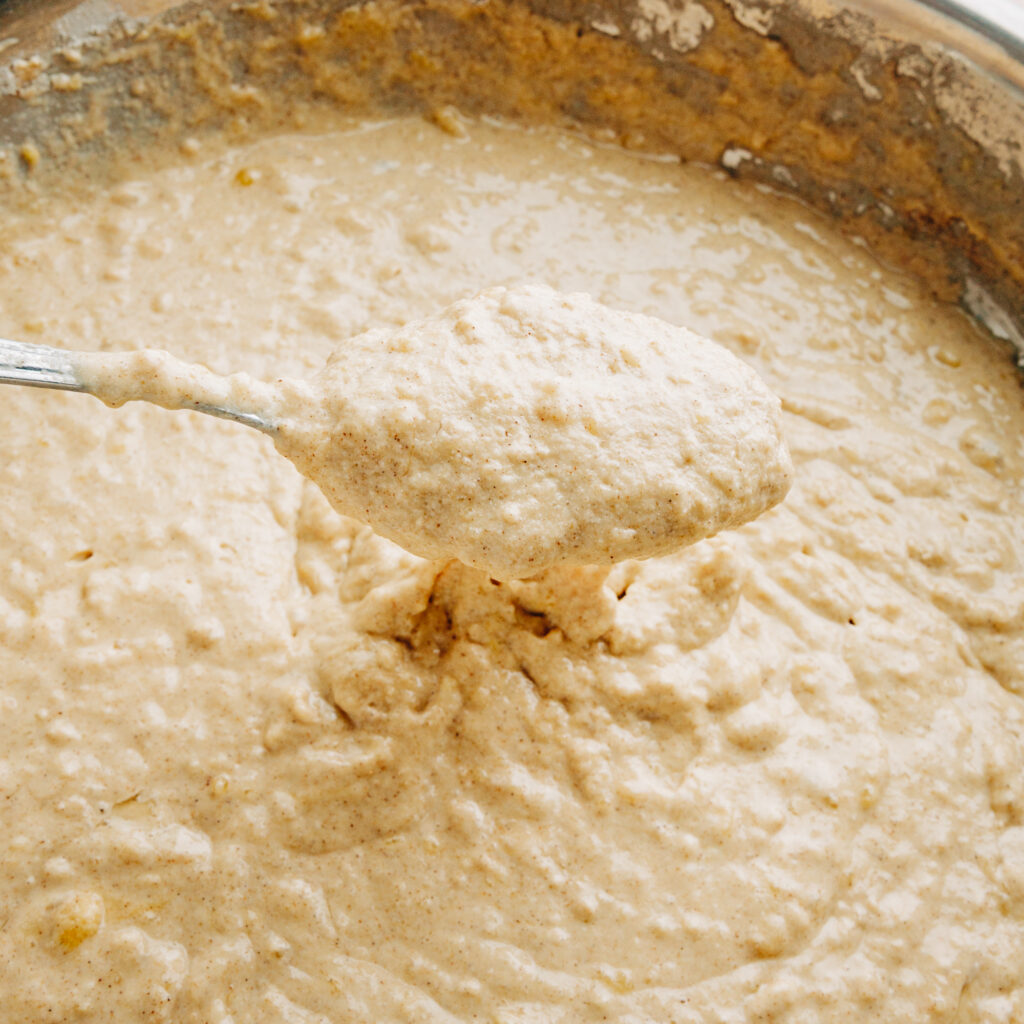 homemade clean ingredient banana waffles