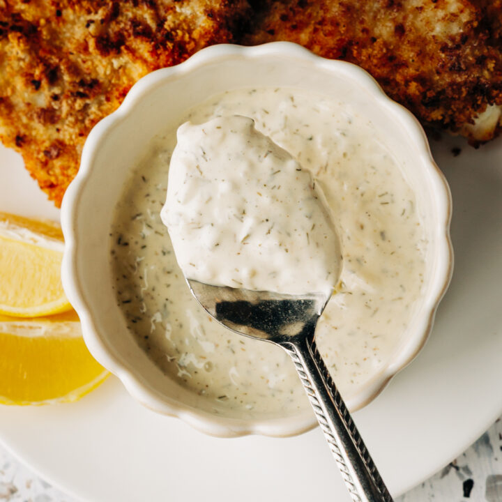 homemade tartar sauce
