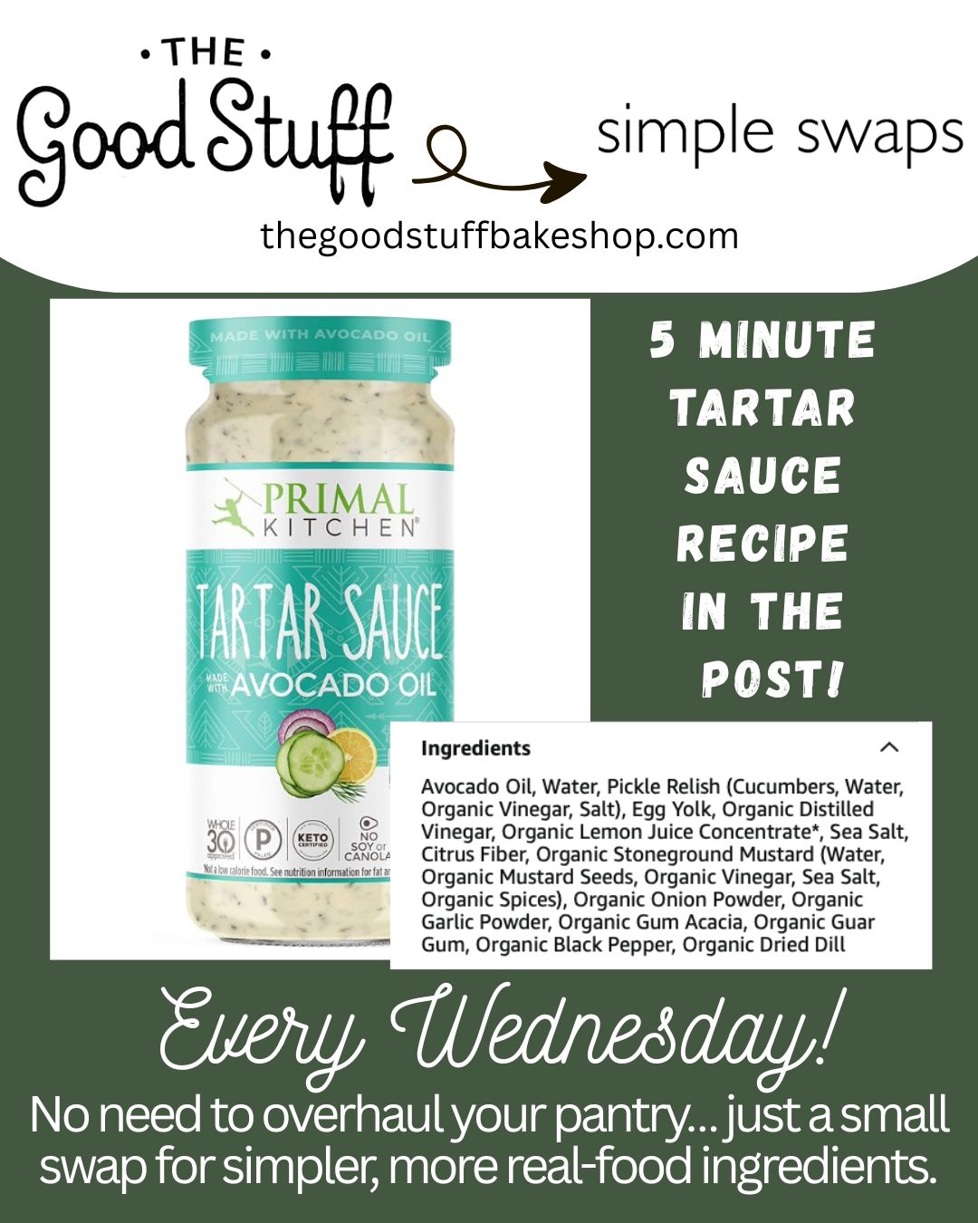 cleaner tartar sauce