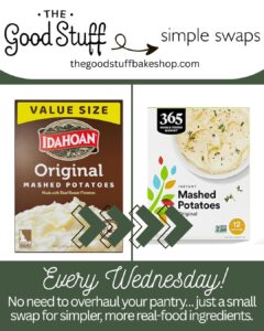 clean ingredient instant potatoes