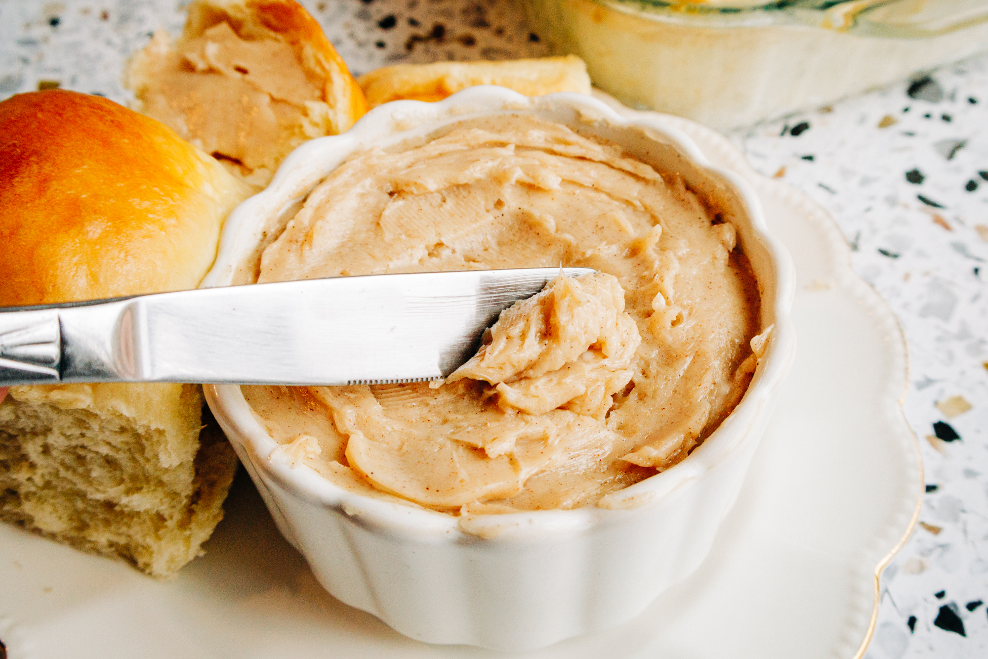 copycat texas roadhouse butter sweetened with honey