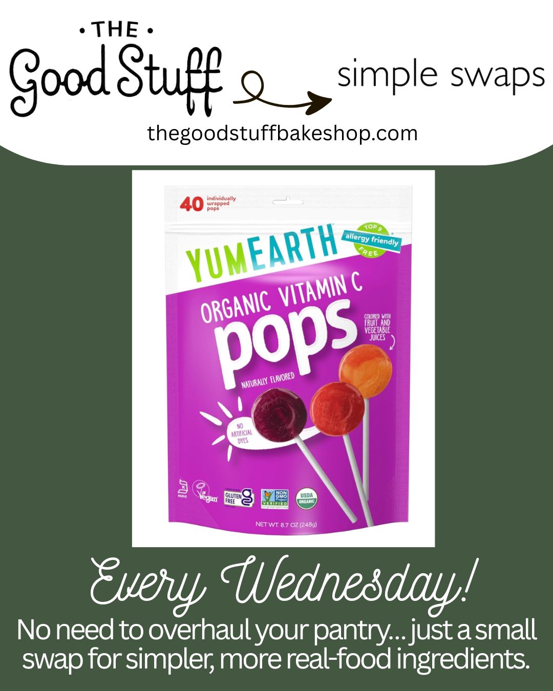 a cleaner swap to a healthier sucker option