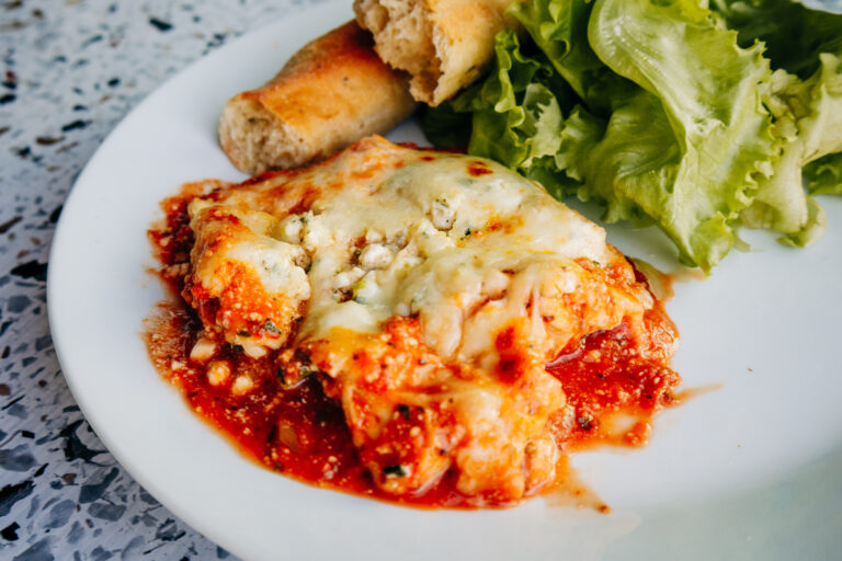 chicken lasagna parmesan casserole