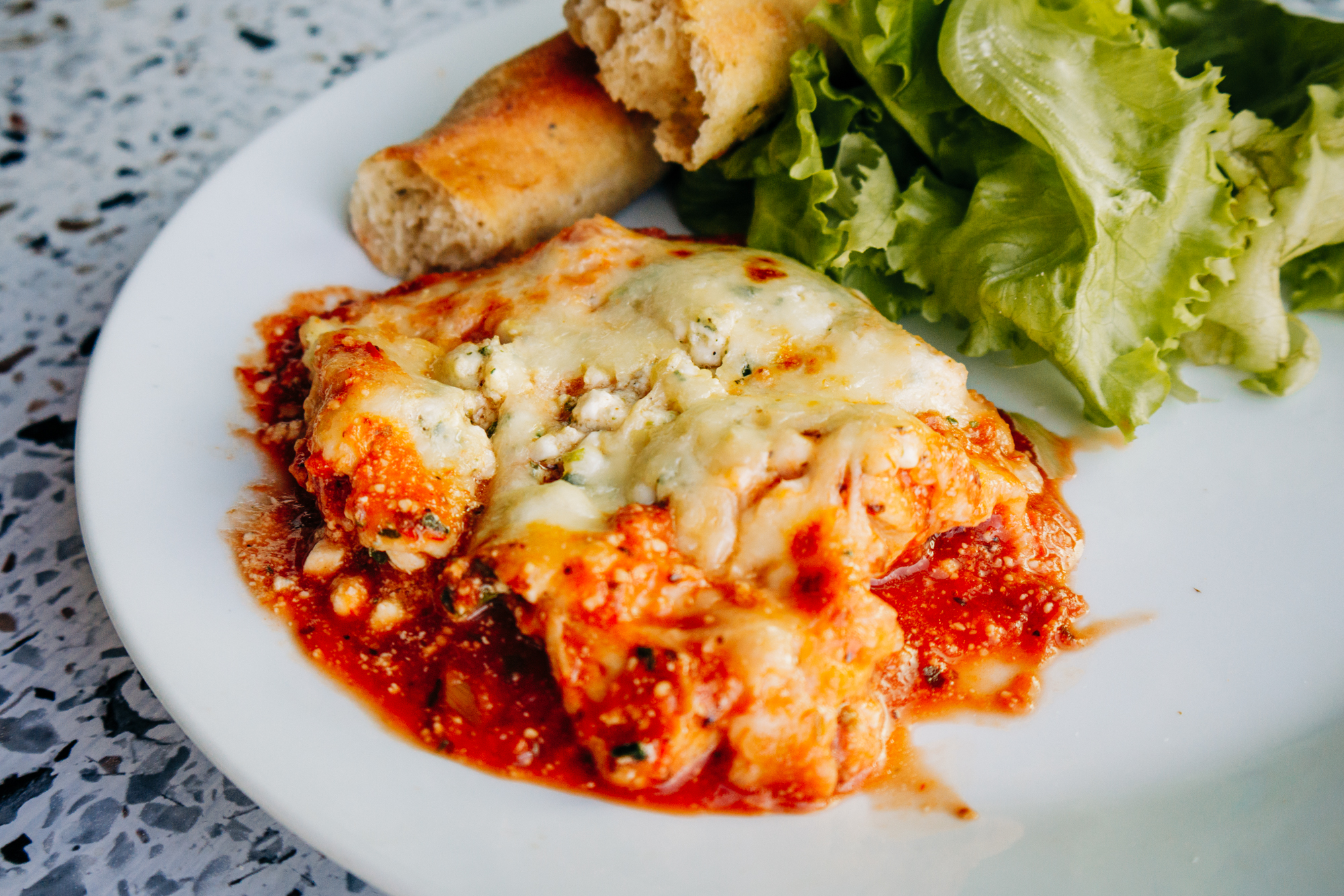 chicken lasagna parmesan casserole
